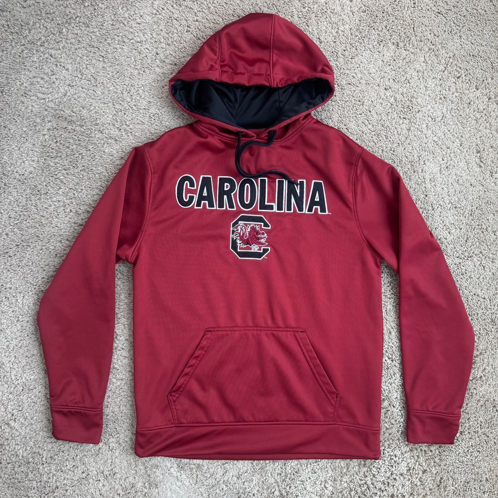 South‎ Carolina Gamecocks Hoodie Top of the World Mens S NCAA Spellout Over Logo